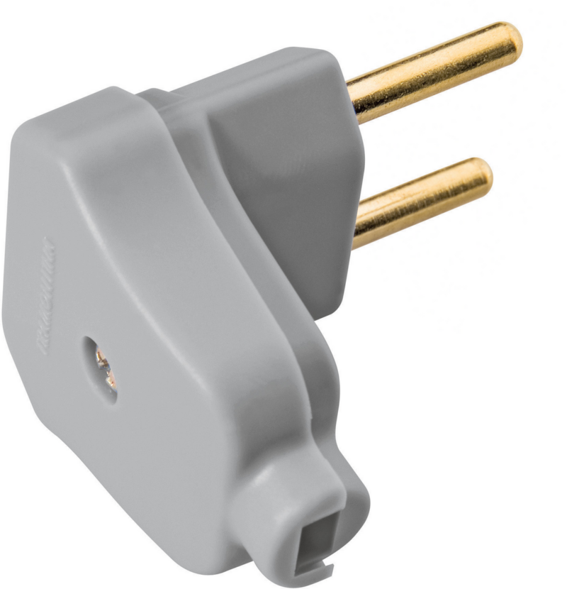 Plug 2p Macho 10a Cz Triang (57401/006)