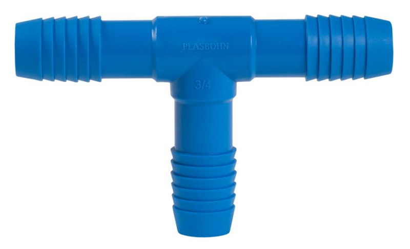 Te Poliet Triplo Paramang Inter 3/4″ Azul (002435)
