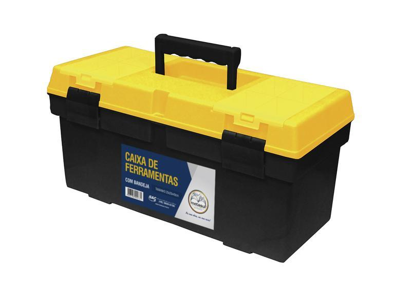 Caixa Paraferramentas Plast 19,5" Metasul (013601009)