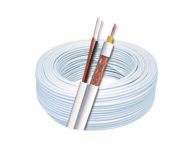 Cabo Coaxial Cftv Bip 80% 4 Mm Br 100m (66.15)