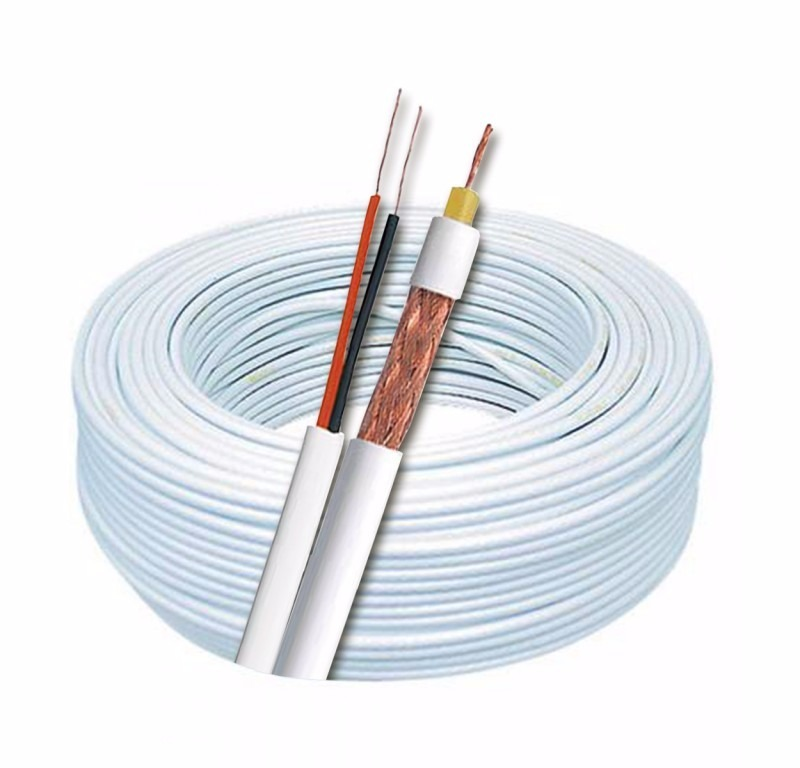 Cabo Coaxial Cftv Bip 80% 4 Mm Br 100m (66.15)
