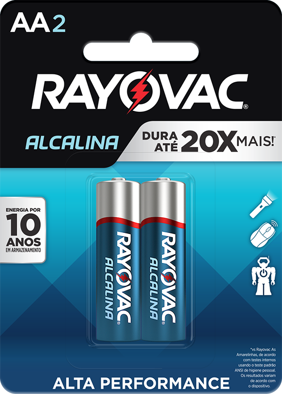 Pilha Alcalina Aa Peq Com2pc (20853)