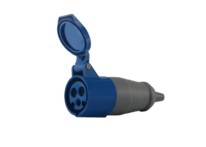 Acoplamento Industrial 2p+t 32a 220 V Azul (05167.3256.44)