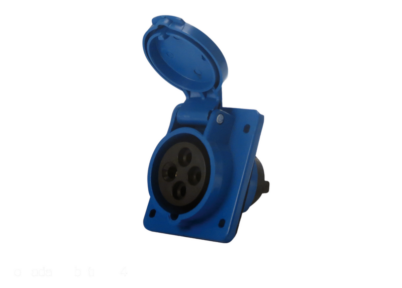 Tomada Industrial Emb 3p+t 32a 220 V Azul (05168.4249.44)