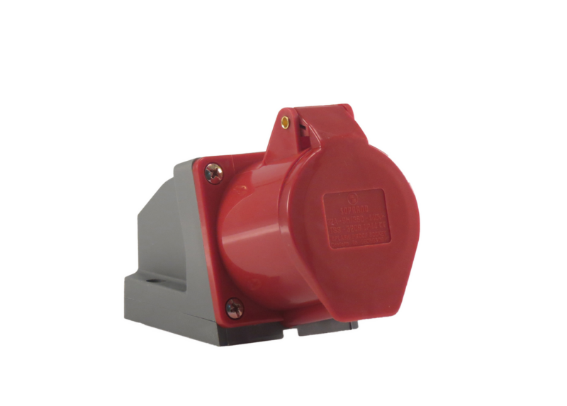 Tomada Industrial Sob 2p+t 16a 380 V Vermelho (05169.3009.44)