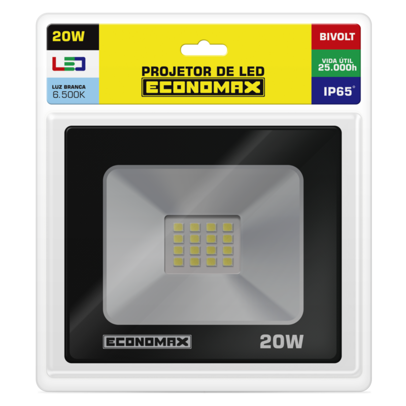 Refletor LED Pt 20 W 6,5k (12794)
