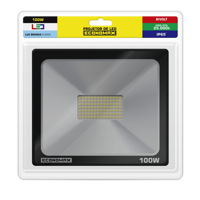 Refletor LED Pt 100 W 6,5k (12797)