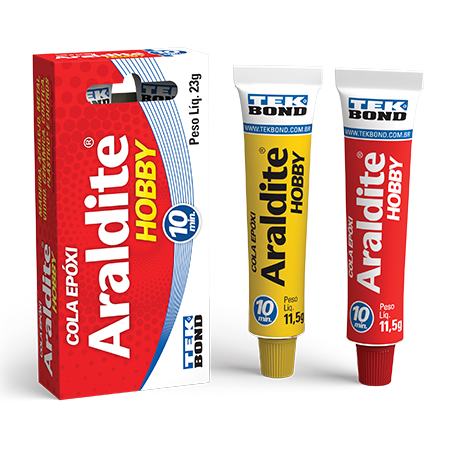 Adesivo Epoxi 23gr 10 Min Hobby Araldite (10828500800/69957366147)