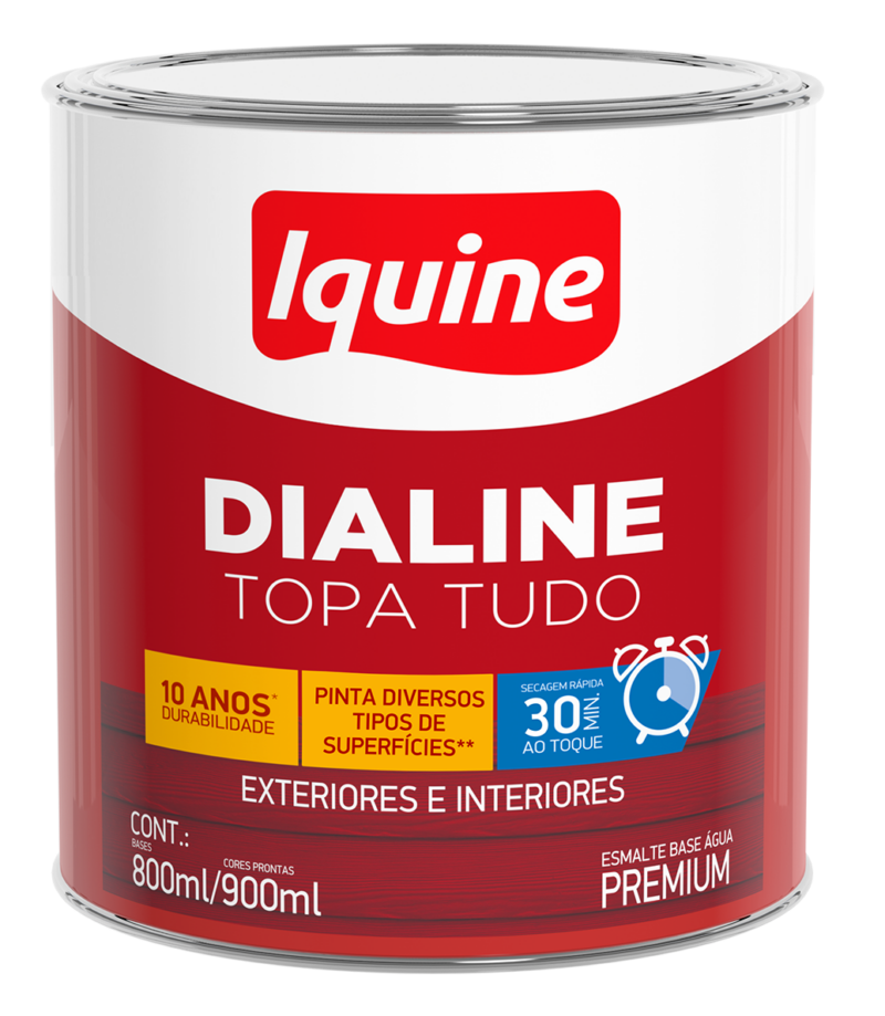 Tinta Esmerilhadeira Ac Prm 800ml Dialine Agua B C (7892948029990)