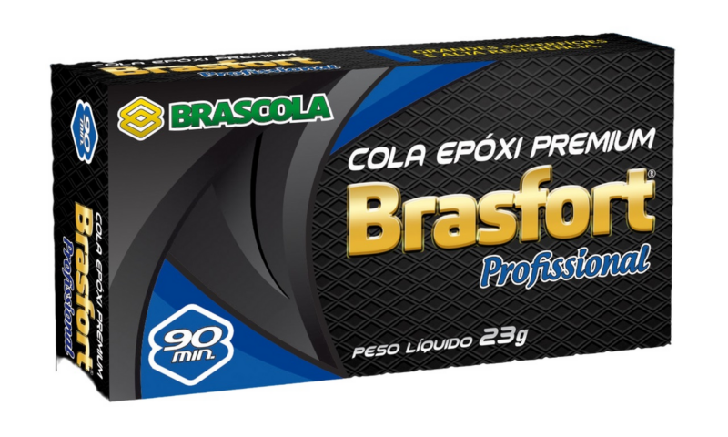 Adesivo Epoxi 23gr Profissional Brasfort (3290010)