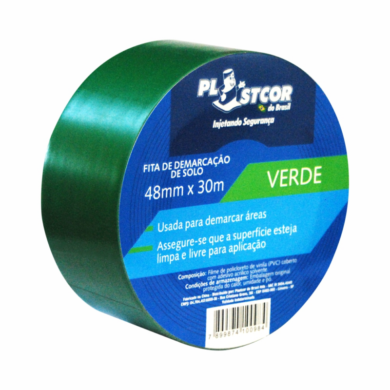 Fita Demarcacao Solo 48mmx30m Verde (700.01511)