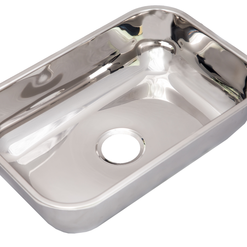 Cuba Inox N1 46x30x17 430 Ab 3.1/2 Semval (284)