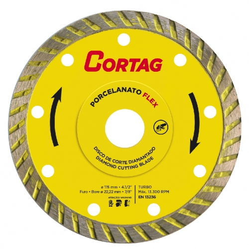 Disco Diam Turbo Porcelan 115 Mm Cortag (61577)
