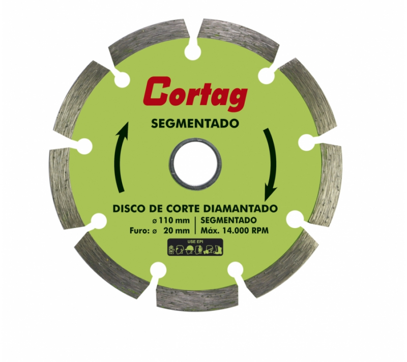 Disco Diam Segm 180 Mm Cortag (61618)