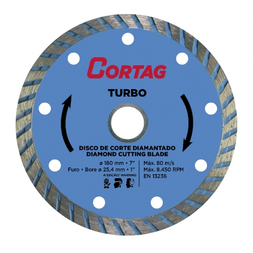 Disco Diam Turbo 180 Mm Cortag (61614)
