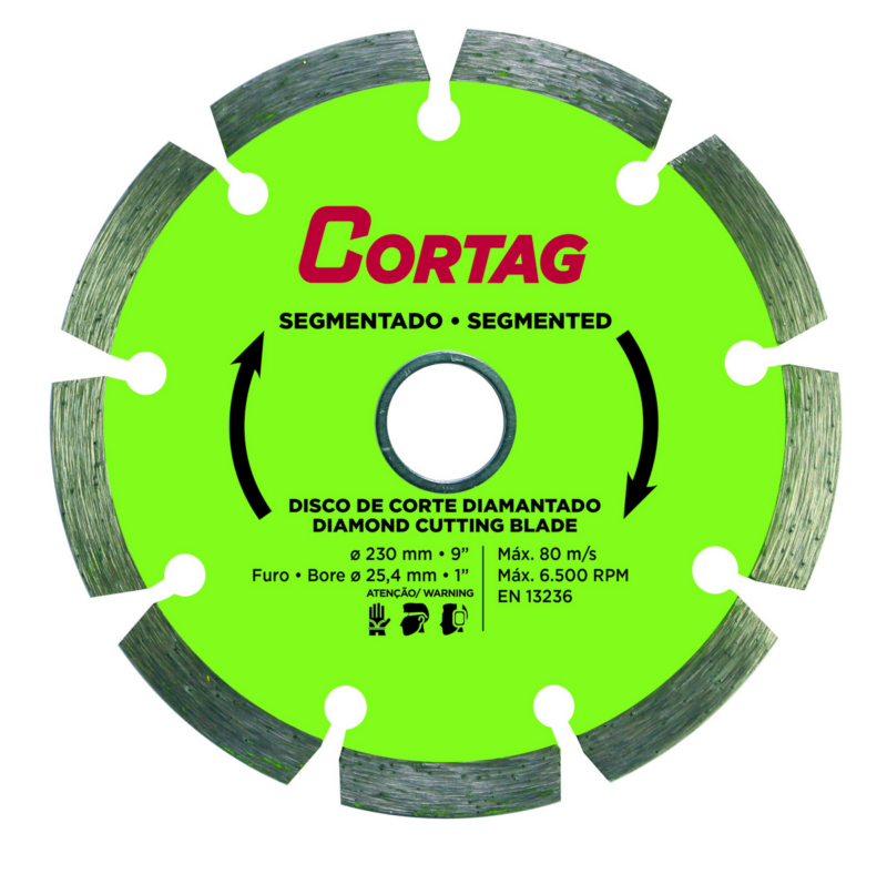 Disco Diam Segm 230 Mm Cortag (61619.)