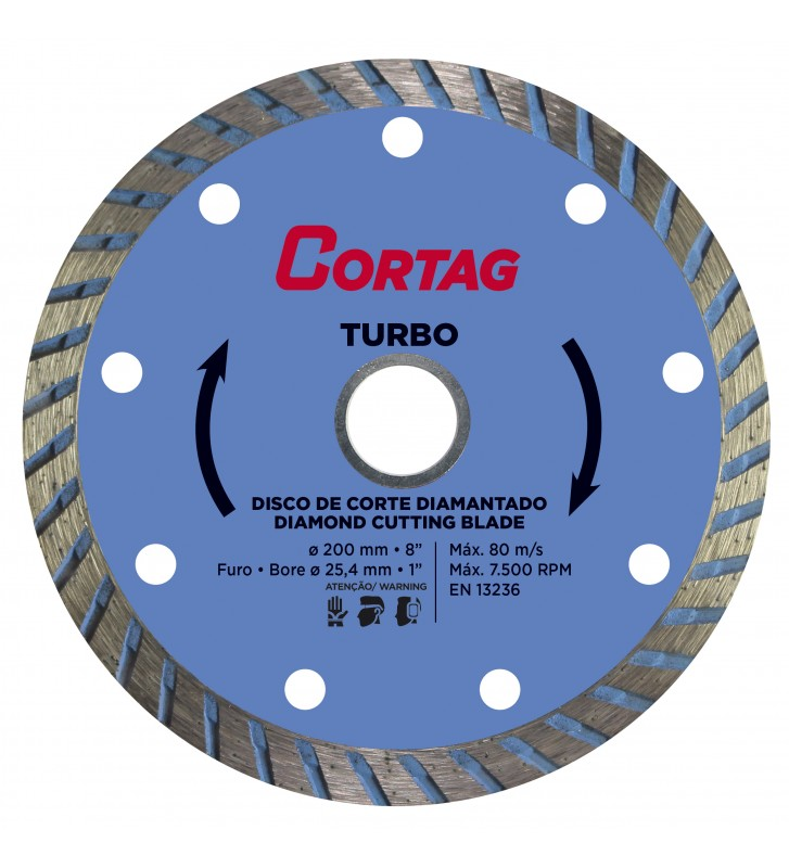 Disco Diam Turbo 200 Mm Cortag (61615)
