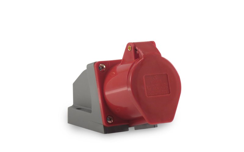 Tomada Industrial Sob 3p+t+n 16a 380 V Vermelho (05169.5006.44)