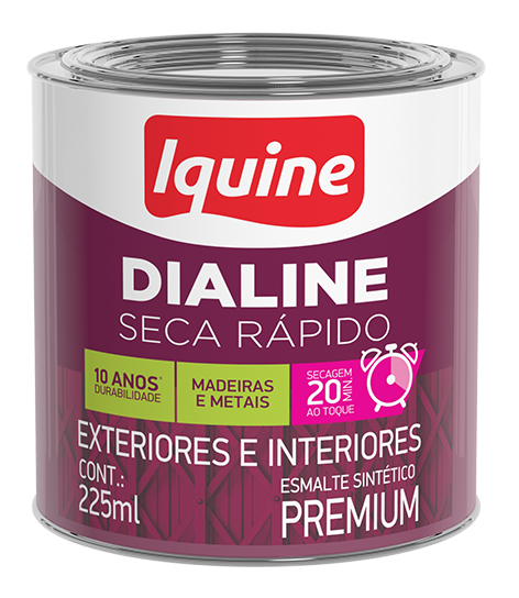 Tinta Esmerilhadeira Prm Esp 225ml Dialine Aluminio (7892948012596)