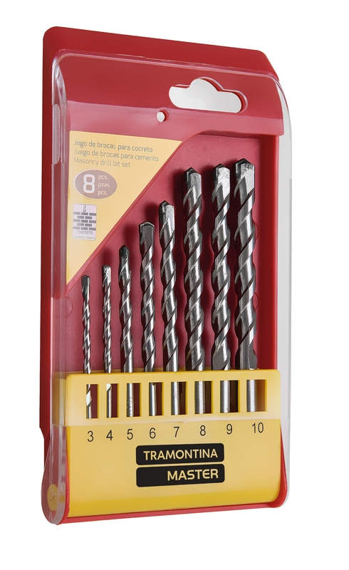 Kit Broca Widea Com8pc Tramontina (43142/508)