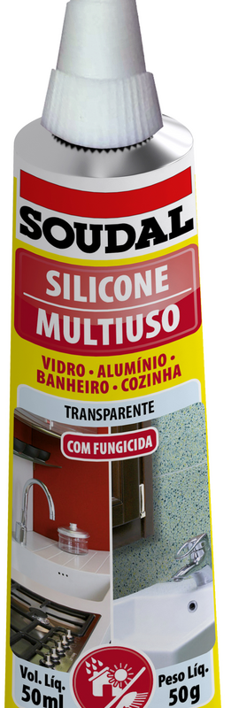 Silicone Acetico Incolor 50gr (928412)