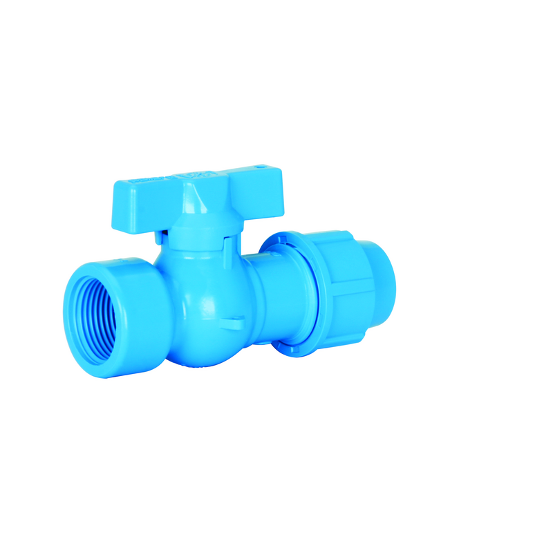 Adap Comregist 20mmx3/4" Manop Comrosca Azul Polierg (3.31.011.0007)