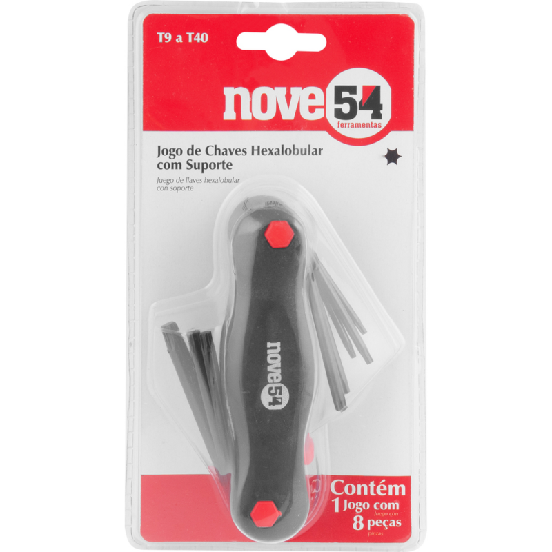 Jogo Chaves Torx 08pc Canivete Nove54 (3573009004)