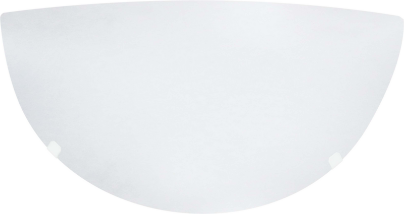 Arandela Vidro 40 W 1xe27 1/2 Lua 30 Cm (02070037-01)