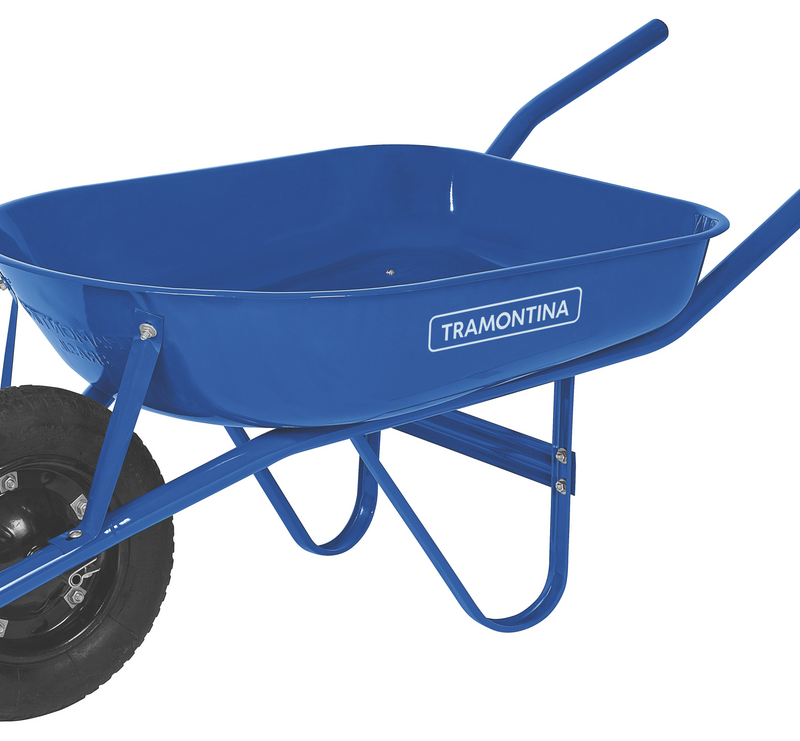 Carrinho de Mao Ch24 Pint 50l Azul Metalic Tramontina (77704/432)