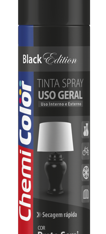 Tinta Spray U.g Preto Sb 400ml 250gr (0680233)