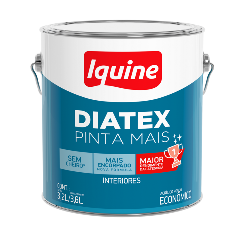 Tinta Acr Fo Eco 3,6lt Diatex Caju (7892948045044)