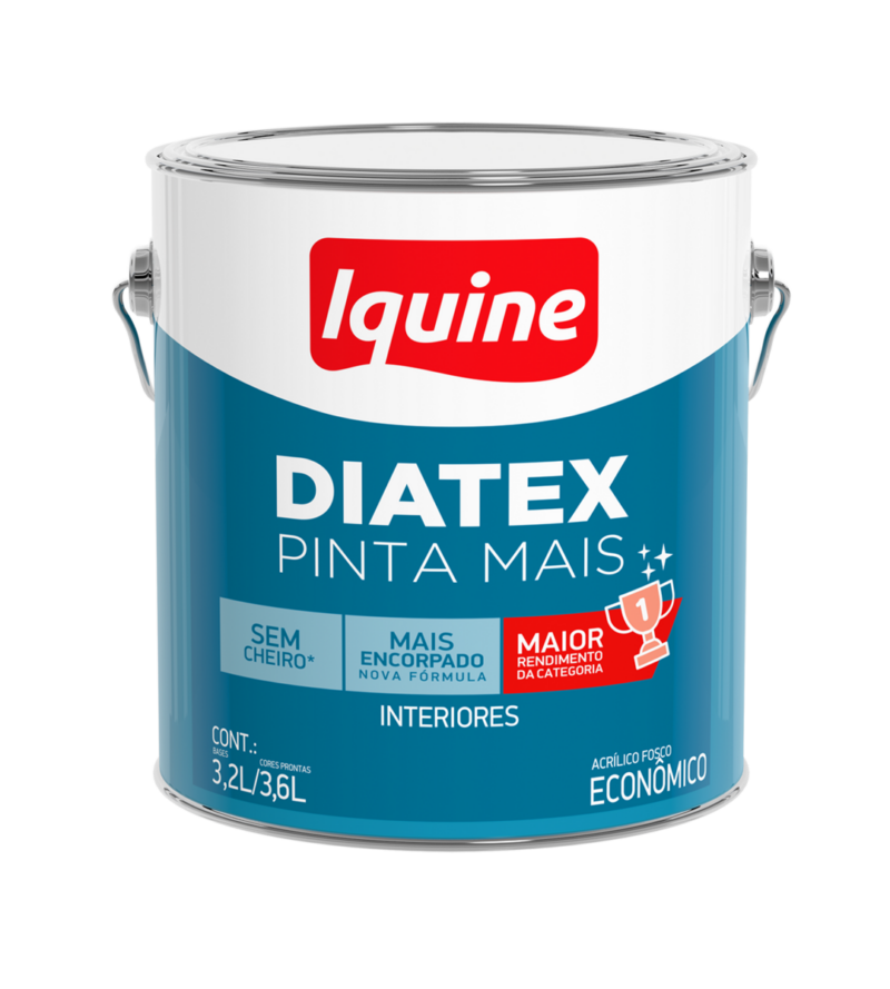 Tinta Acr Fo Eco 3,6lt Diatex Caju (7892948045044)