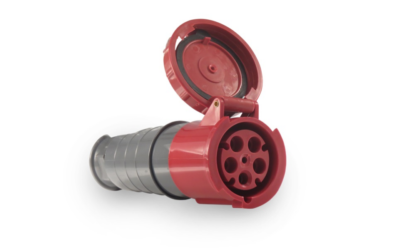 Acoplamento Industrial 3p+t 63a 380 V Verm (05167.4556.67)