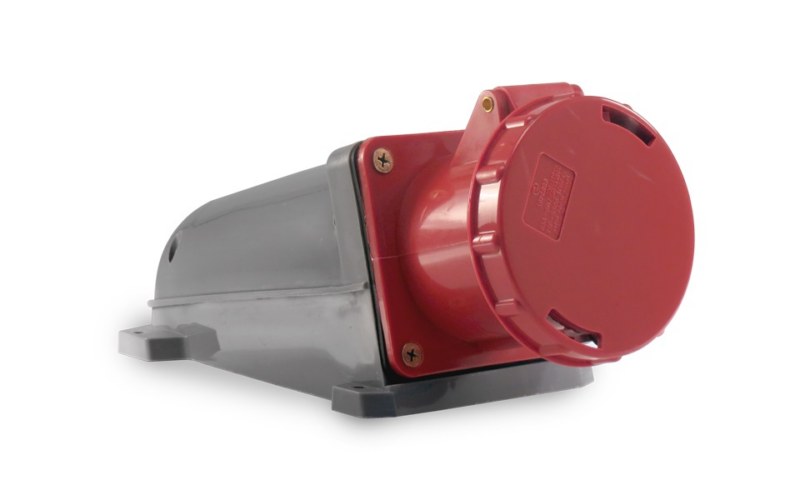 Tomada Industrial Sob 3p+t 63a 380 V Verm (05169.4506.67)