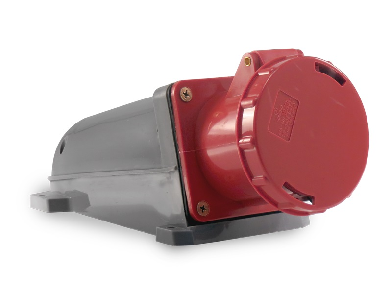 Tomada Industrial Sob 3p+t 63a 380 V Verm (05169.4506.67)