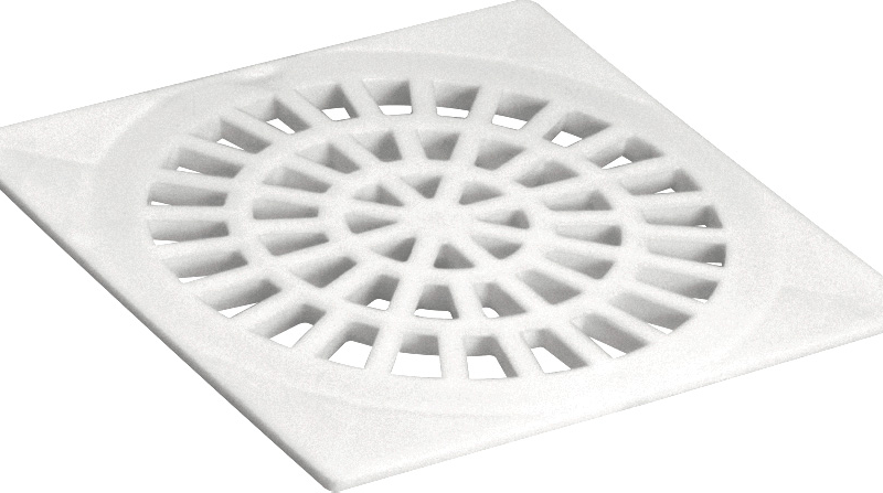 Grelha Abs Br Quad 100 Mm N20 Plastubos (96213)