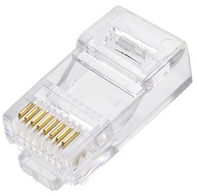 Conector Macho Rj45 Cat6 Com100un (062-0046)