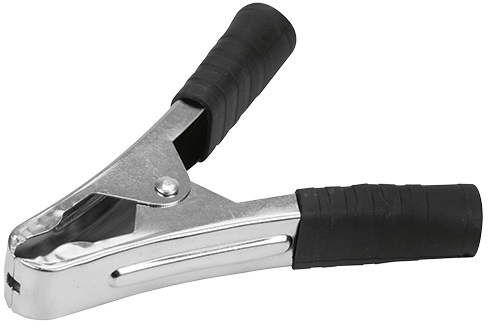 Garra Jacare Clip Grande Preto 100a Com10un (075-6052)