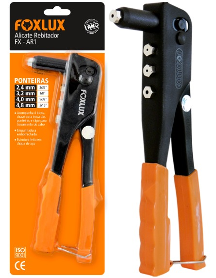 Alicate Rebitador Manual Famastil/Foxlux (41.01)