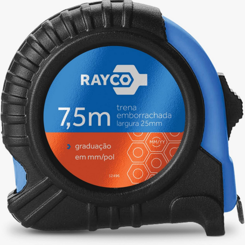 Trena 07,5mt Aço 25 Mm Embor Rayco/KIAN (12496/24203)