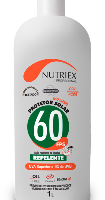 Protetor Solar Fps 60 1l Comrepelente (0062836)