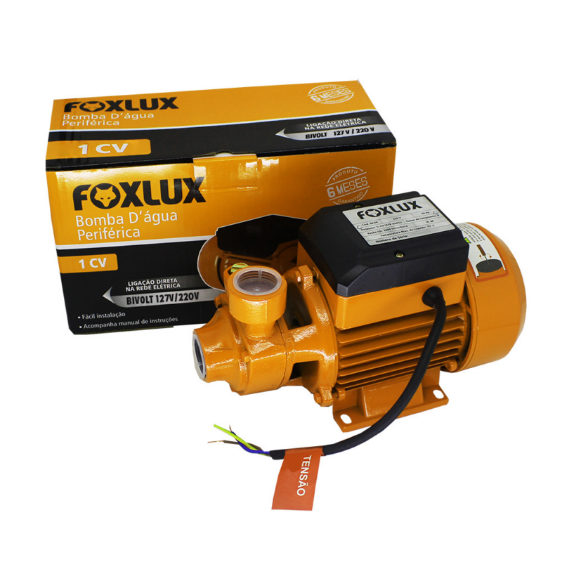 Bomba Perif 1cv 750 W Bv Foxlux (64.02)