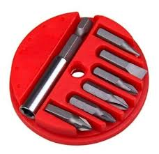 Jogo Bits Enc Sext 1/4" 07un Comadapt Magne MTX (113929)