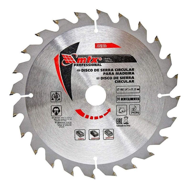 Serra Circ de Widea 230 Mm (9.1/4″) 36d MTX (7326655)