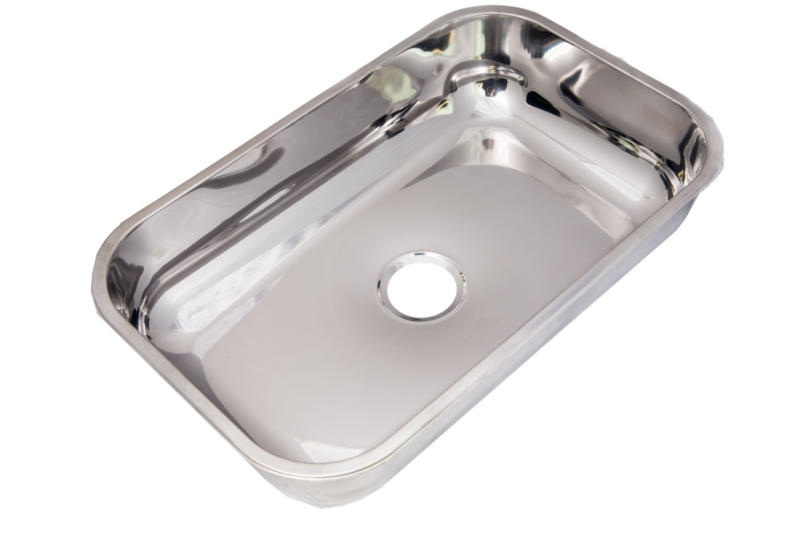 Cuba Inox N2 56x34x14 304 Ab 3.1/2 Semval (283)