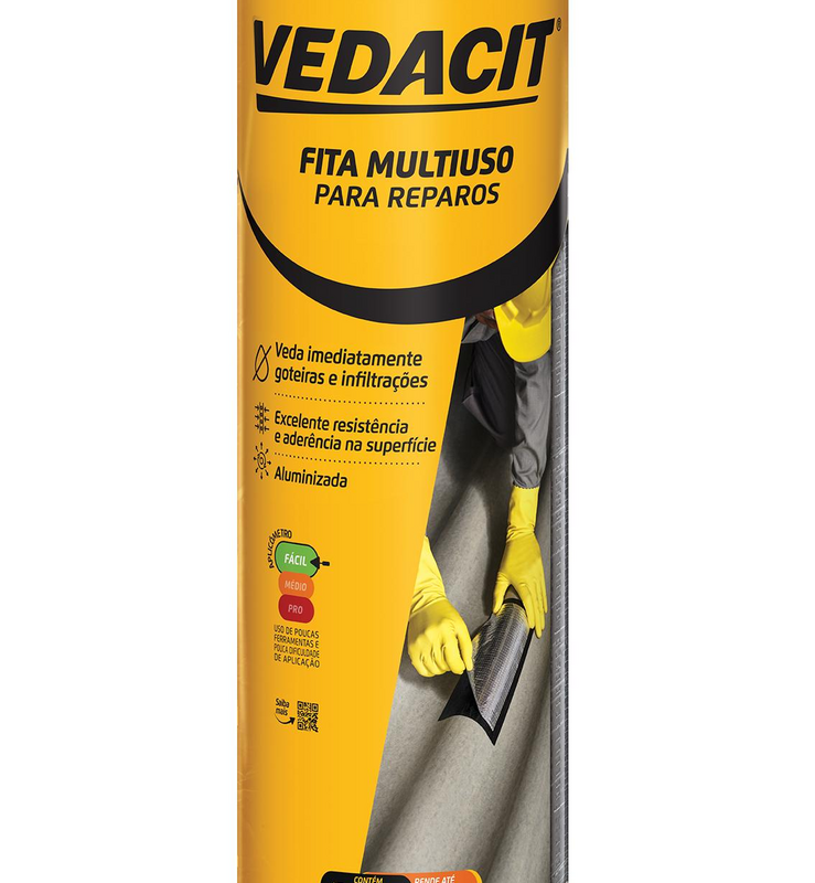 Fita Mult Uso Automotivo Ades 45cmx10mt 1,0 Mm (121818)