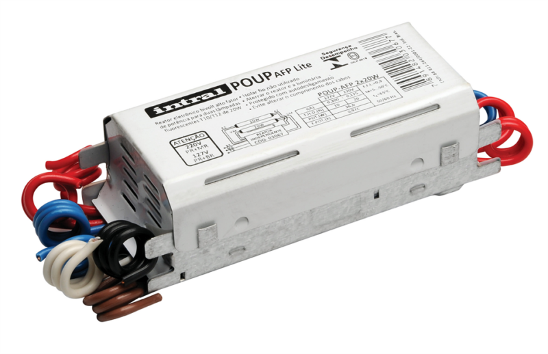 Reator Elétrico Bivolt 1×20 W Afp (03134)