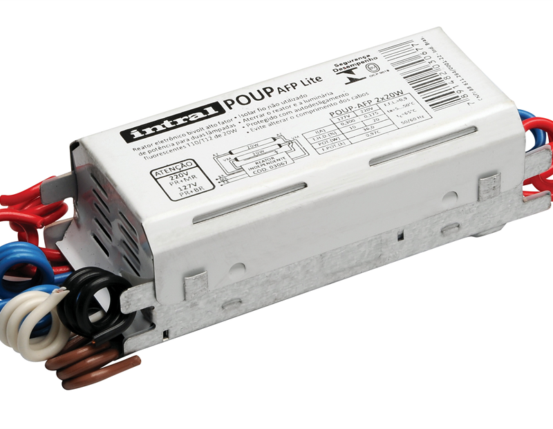 Reator Elétrico Bivolt 1x20 W Afp (03134)