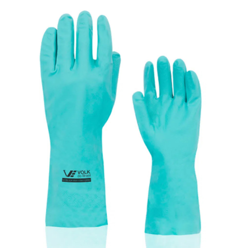 Luva Paramao Nitril Semforr Antid Verde Slim P (10.65.01.003-P)