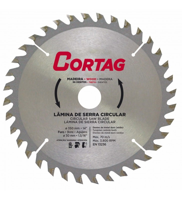 Serra Circ de Widea 350 Mm (14") 36d Cortag (60838)